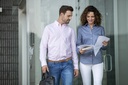 Camisa tipo Oxford de manga larga para hombre "Vaillant"- Elevate