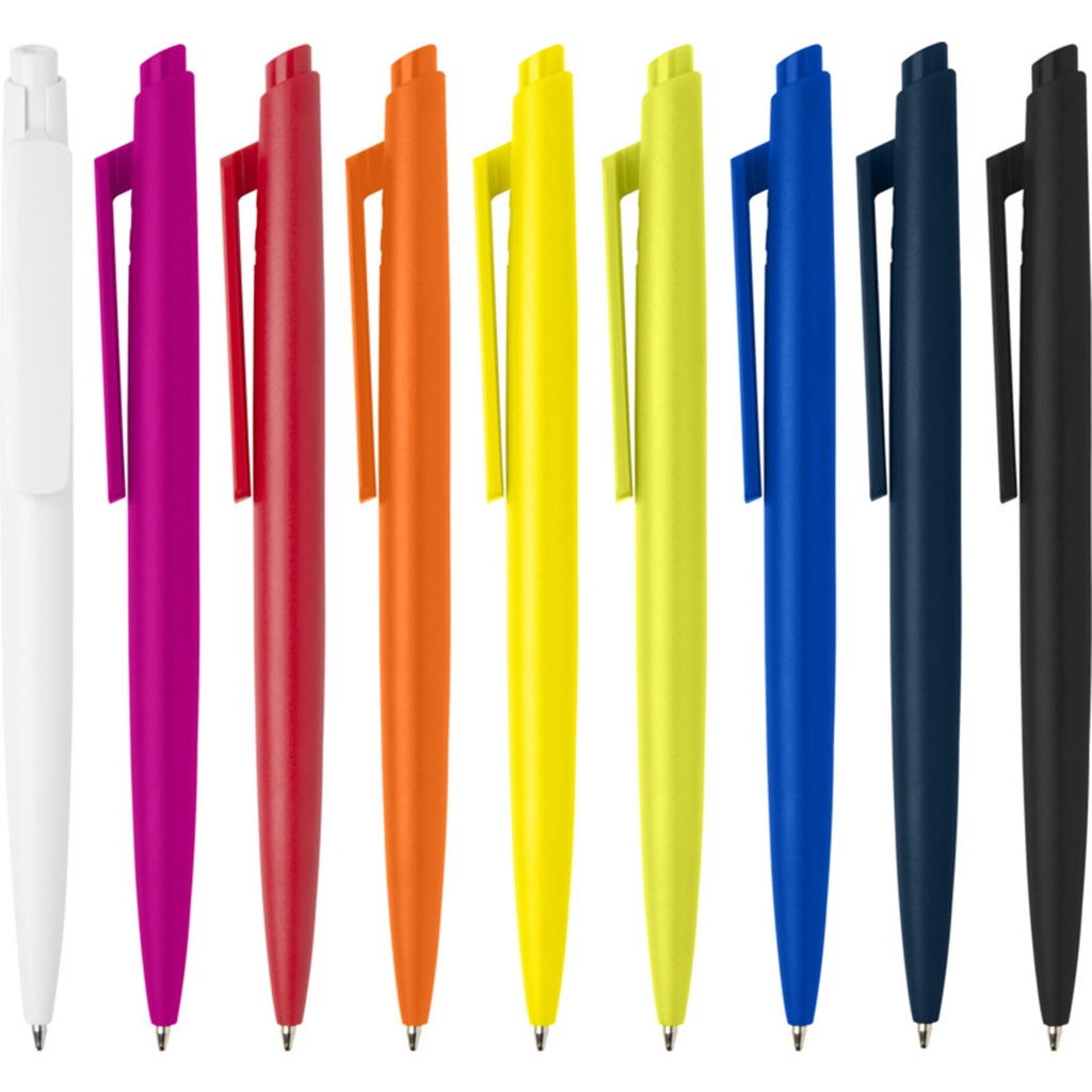 Bolígrafo de material reciclado con certificado RCS (tinta azul) "Ipe"