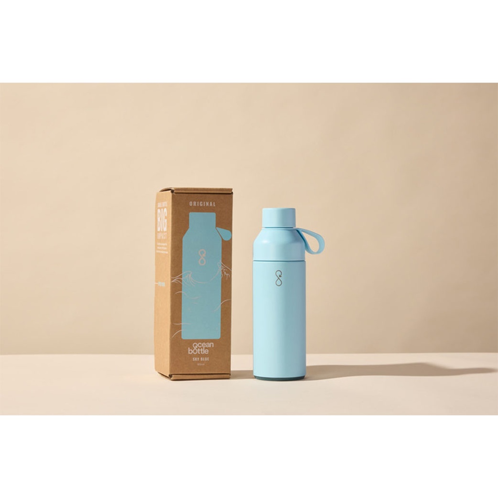 Botella de agua con aislamiento al vacío de 500 ml "Ocean Bottle"