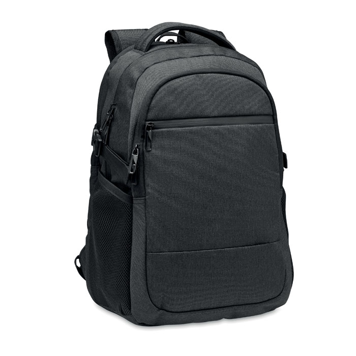 Mochila para portátil de 15'' en poliéster RPET 600D - HANA